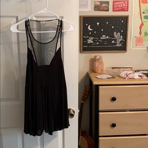 Black lace tank top free people!
